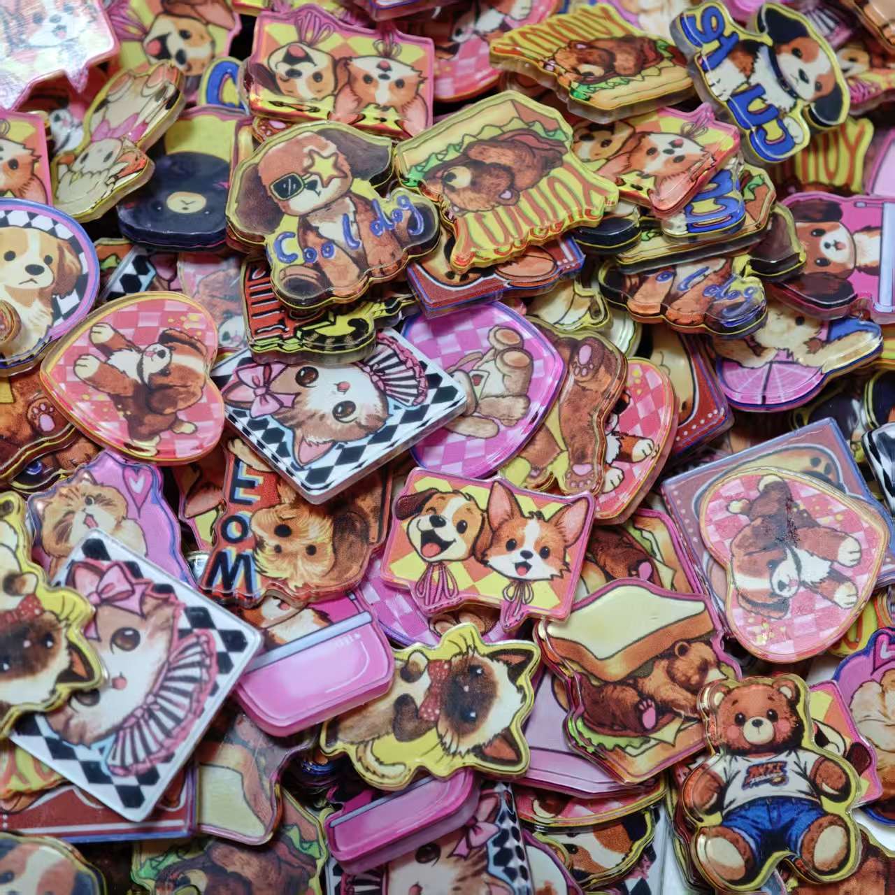 Phone Accessories Images - Lot de 50 accessoires animaux, motifs
