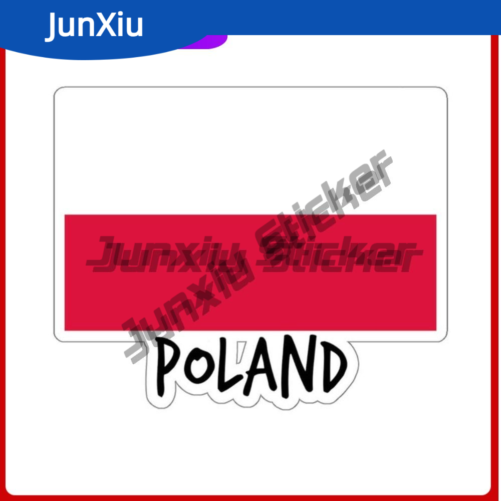 Phone Accessories Europe - Pologne drapeau autocollant autocollants polonais Europe