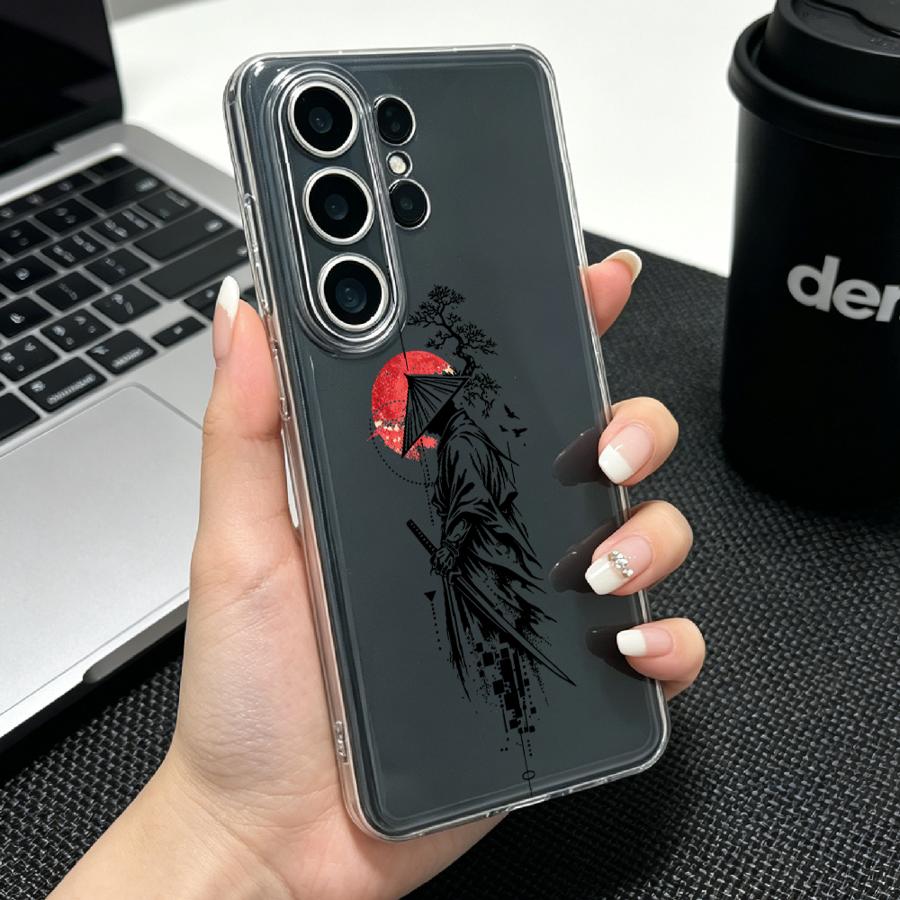 Phone Accessories Red - Étui avec impression de soleil rouge