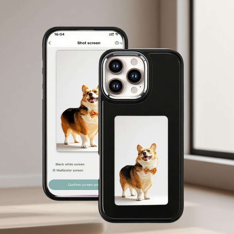 Phone Accessories And Cases - Coque de téléphone avec écran e-ink