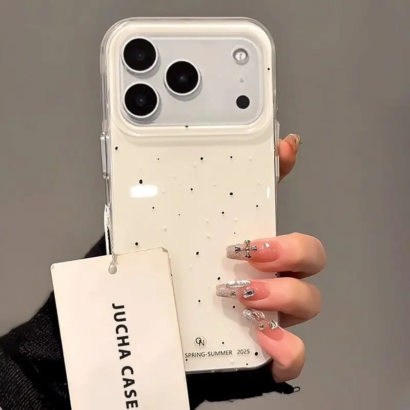 Y2K Phone Accessories - Coque de téléphone coréenne INS avec