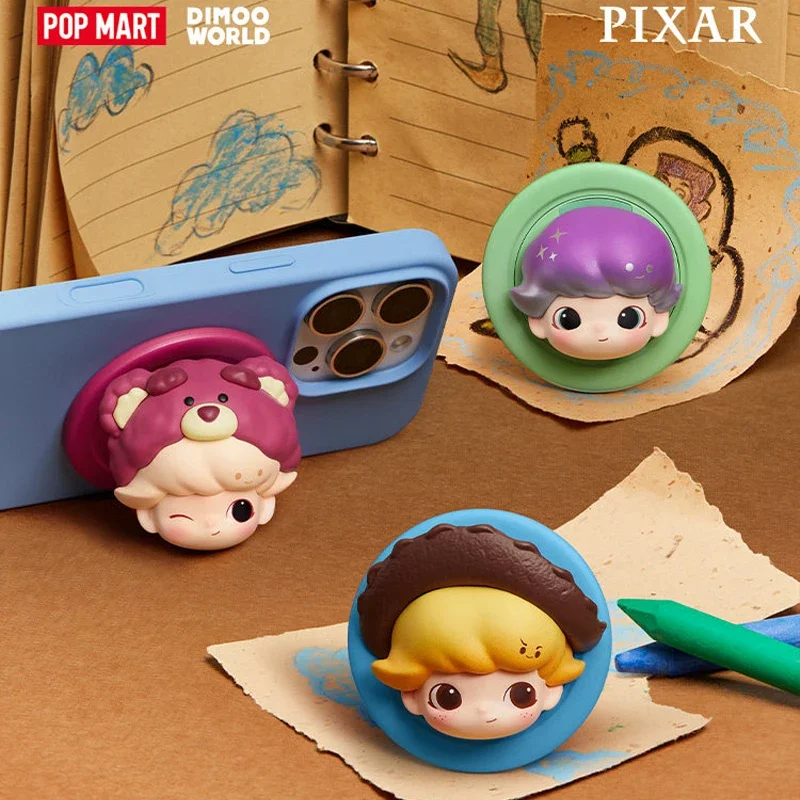Phone Accessories Blind Box - POP MART DIMOO WORLD Série PIXAR