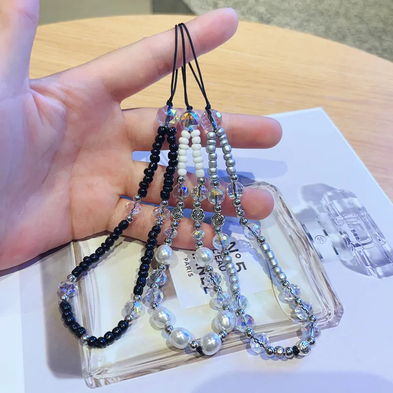 Mini chaîne en cristal pour té - Phone Accessories Hanging avis et prix