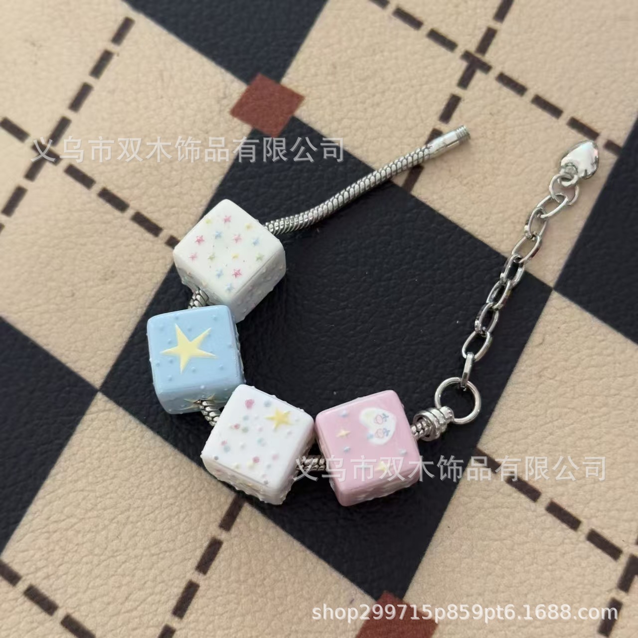 10 perles carrées imprimées en - Phone Accessories Hanging avis et prix