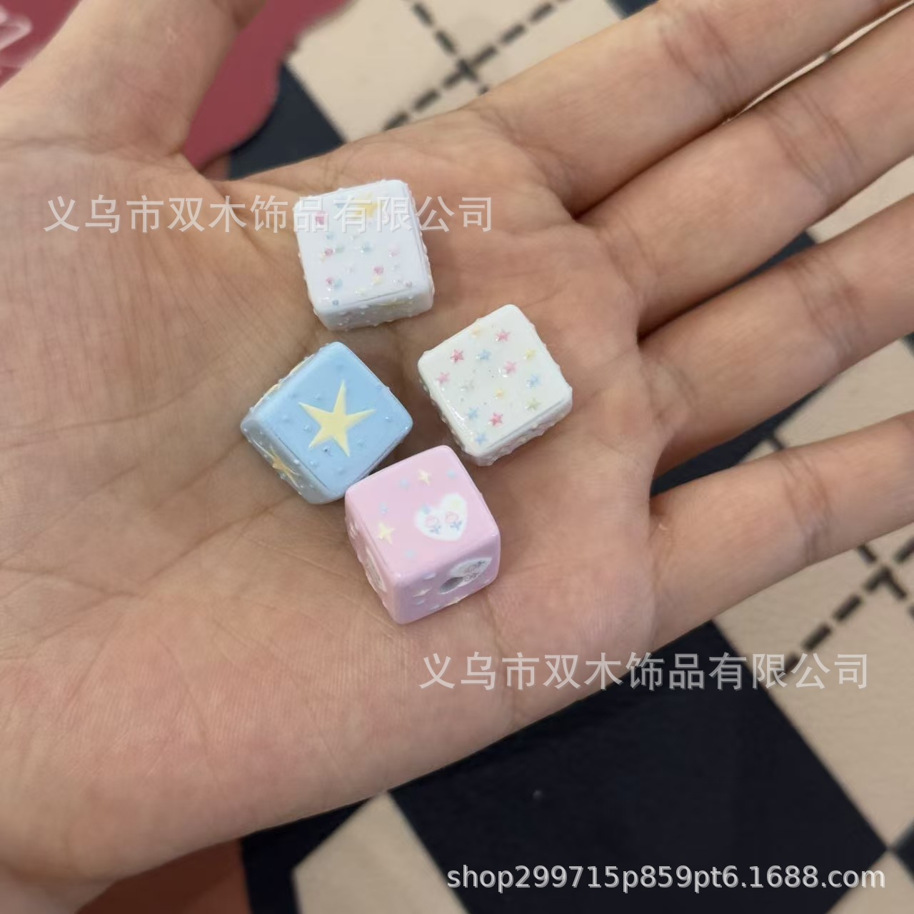 10 perles carrées imprimées en - Phone Accessories Hanging avis et prix