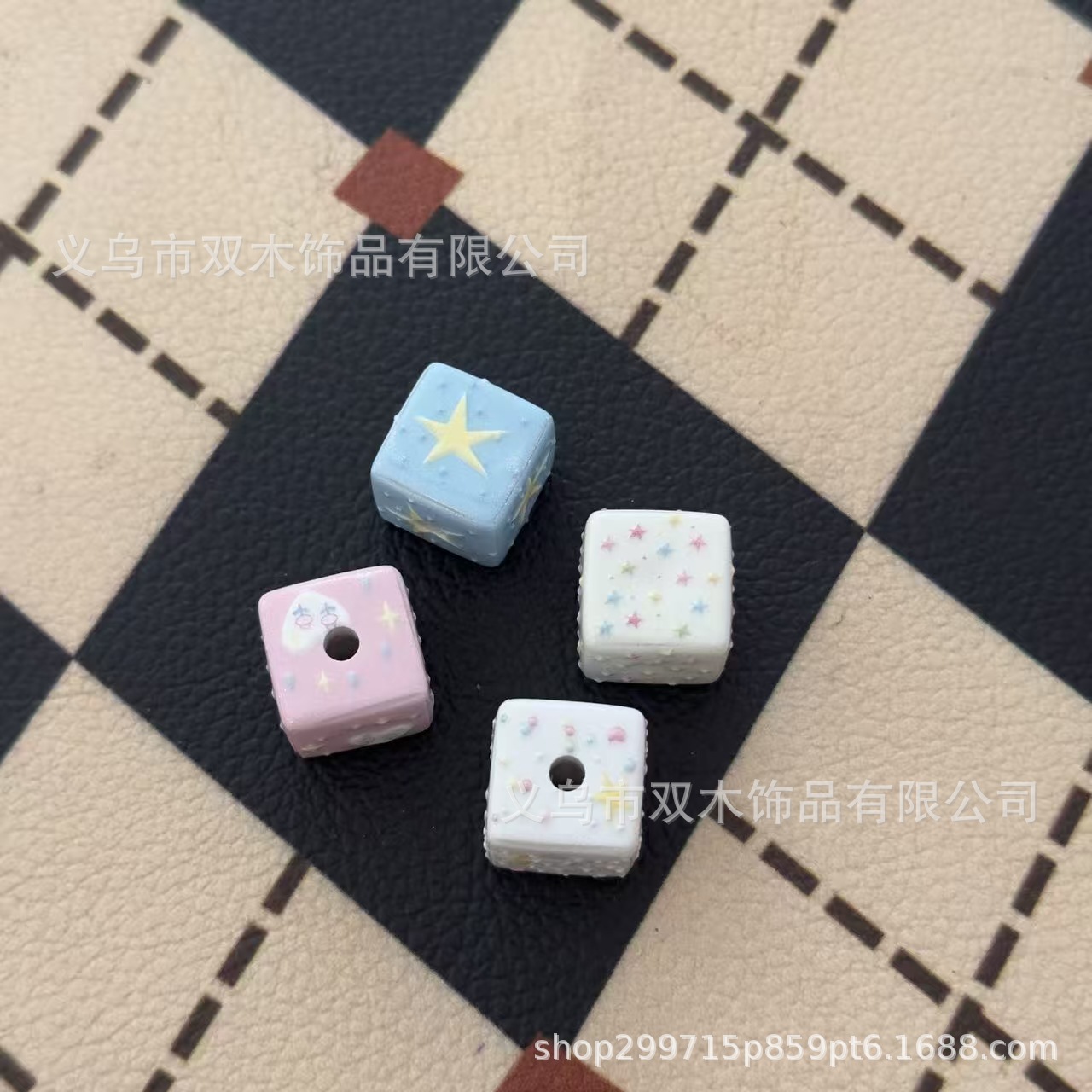 10 perles carrées imprimées en - Phone Accessories Hanging avis et prix