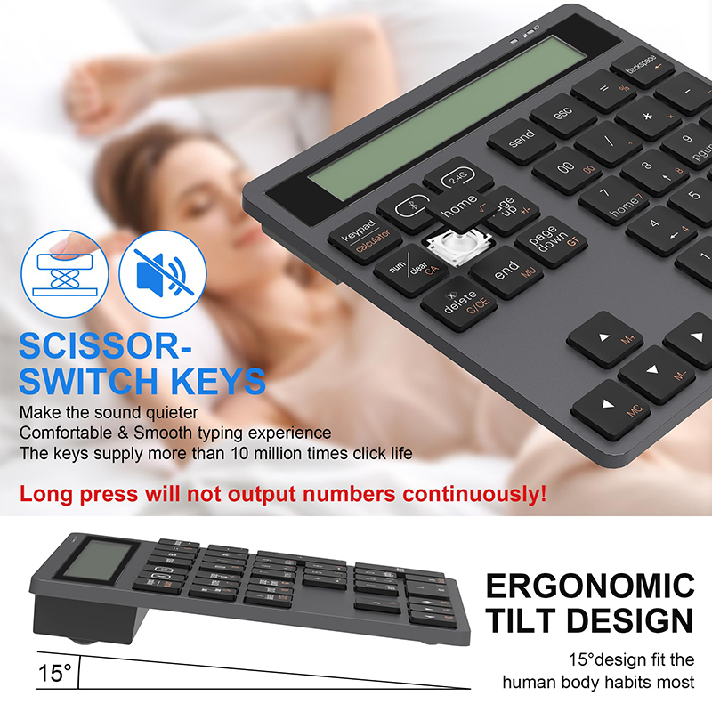 Clavier numérique sans fil USB - Phone Accessories Europe avis et prix