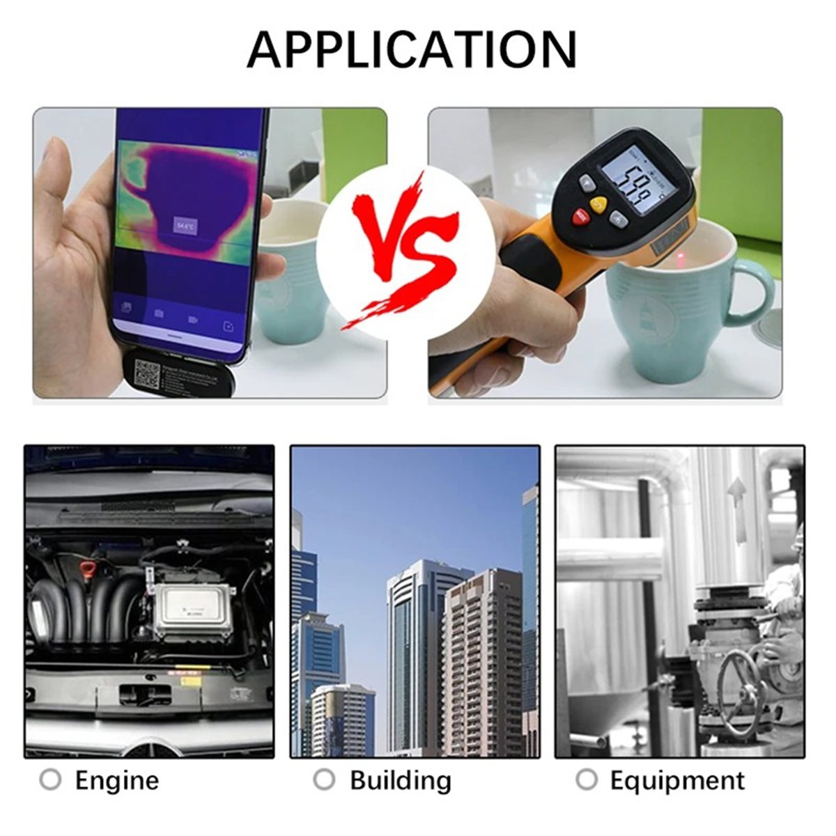 Caméra thermique mobile utile, - Phone Accessories Images avis et prix