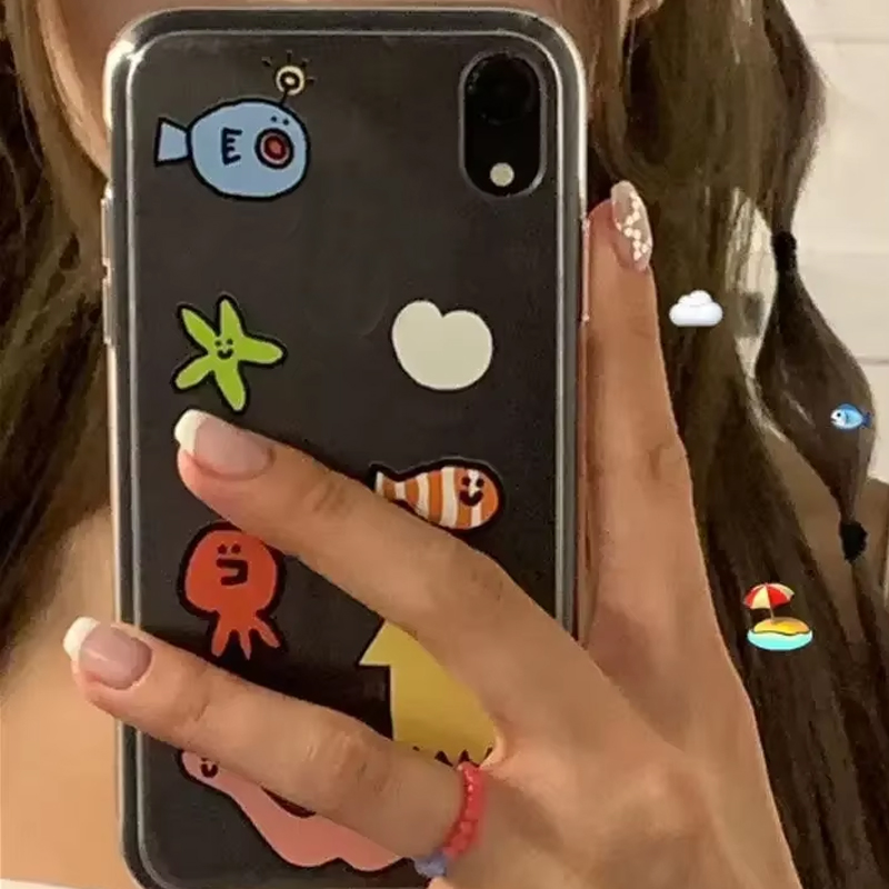 Ins Kawaii océan créatures mig - Y2K Phone Accessories avis et prix