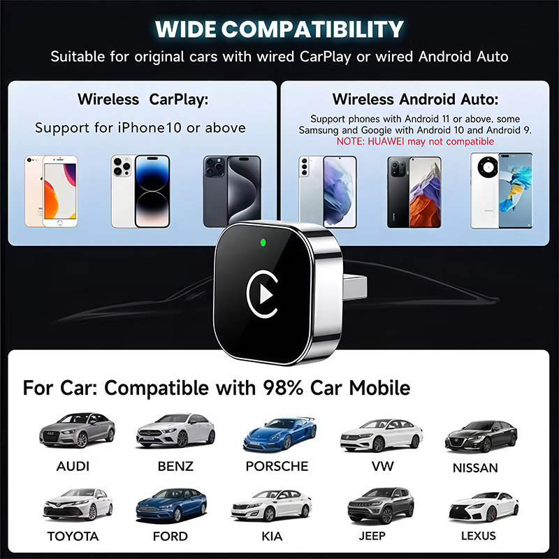 Adaptateur CarPlay sans fil 2- - Phone Accessories Business avis et prix