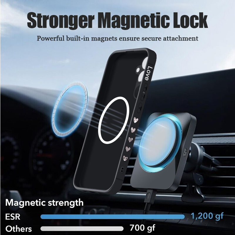 Coque de téléphone magnétique  - Phone Accessories Red avis et prix