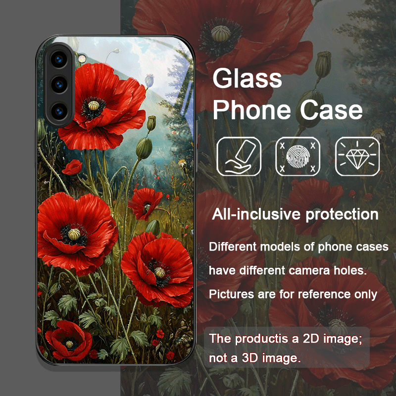 Coque de téléphone en verre tr - Phone Accessories Red avis et prix