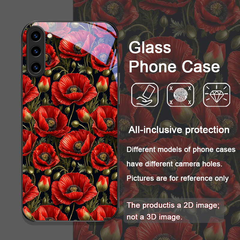 Coque de téléphone en verre tr - Phone Accessories Red avis et prix