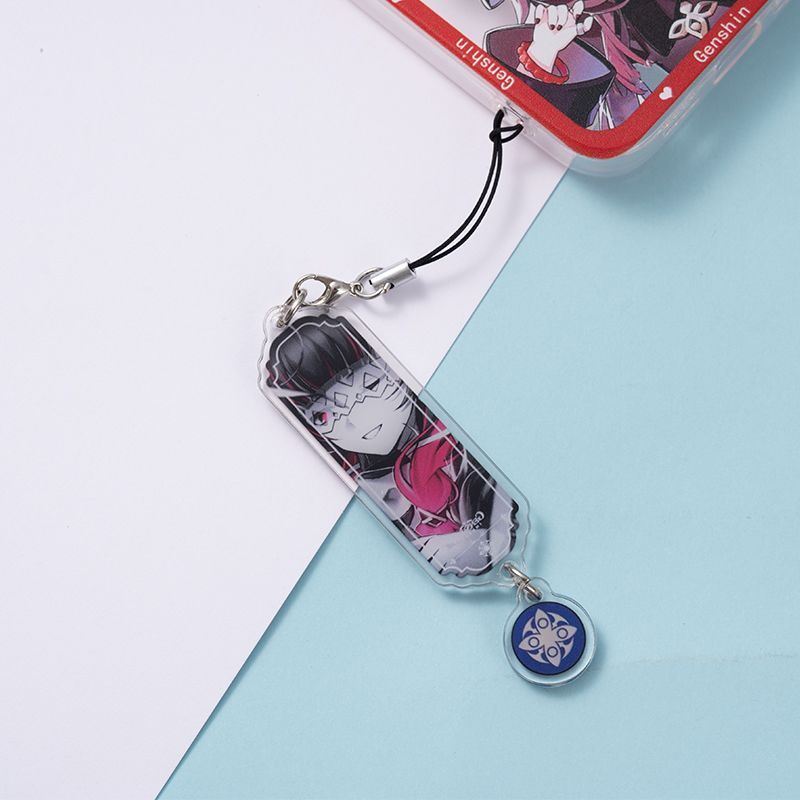 8 pièces Porte-clés Anime Gens - Phone Accessories Charms avis et prix