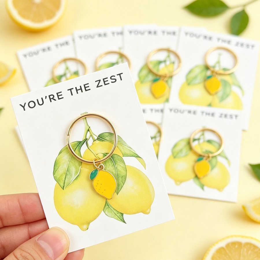 7 porte-clés citron chics, y c - Phone Accessories Charms avis et prix