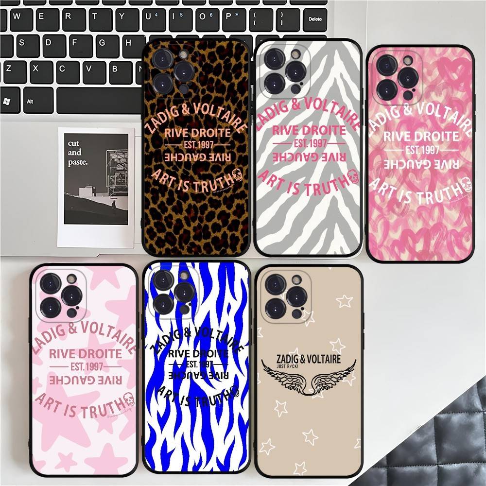 Coque de téléphone noire Z-Zad - Phone Accessories Brand avis et prix