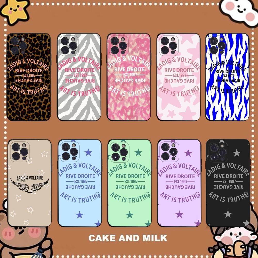 Coque de téléphone noire Z-Zad - Phone Accessories Brand avis et prix
